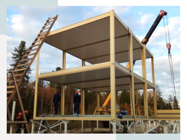 Строительство модульных здания Малоярославец