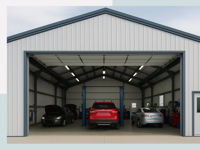 Ангары из сэндвич панелей от 621 руб. в Малоярославец