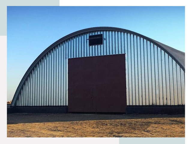 Арочные ангары в Малоярославце