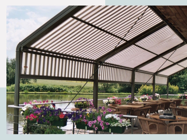 Элегантные навесы для кафе от 621 руб в Малоярославец