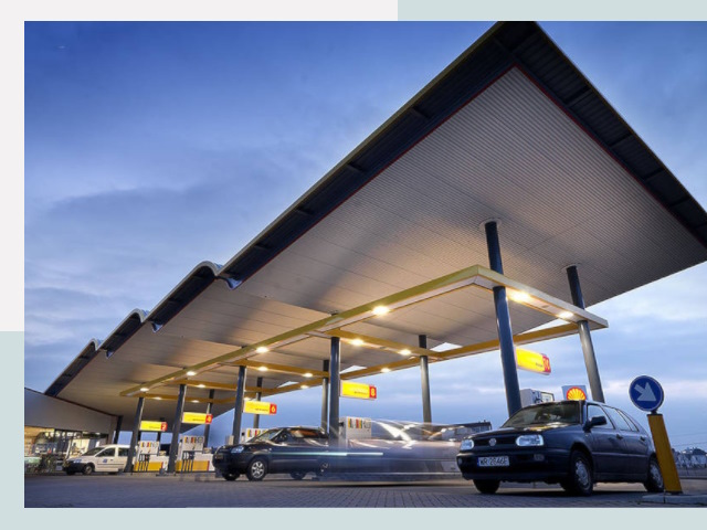Навесы для АЗС в Малоярославец от 621 руб. - Защита и комфорт