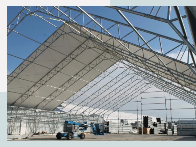 Каркасно-тентовые сооружения от СтальСтрой-Млр по цене 621 руб.