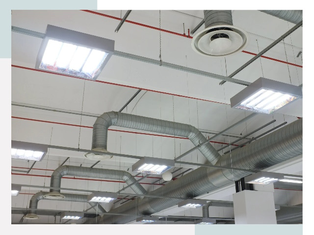 Вентиляция ангаров в Малоярославце