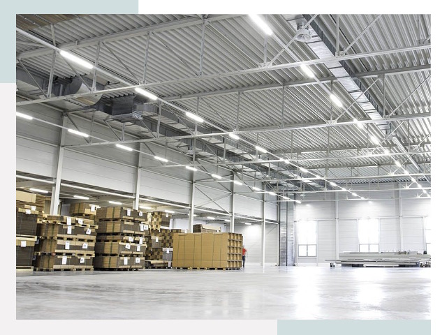 Освещение ангаров в Малоярославце