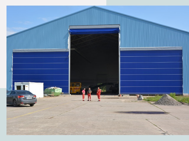 Ангарные ворота в Малоярославец от СтальСтрой-Млр по цене 621 руб.