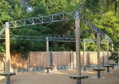 Терраса из металлоконструкций под ключ, проектирование, изготовление и монтаж от СтальСтрой-Млр